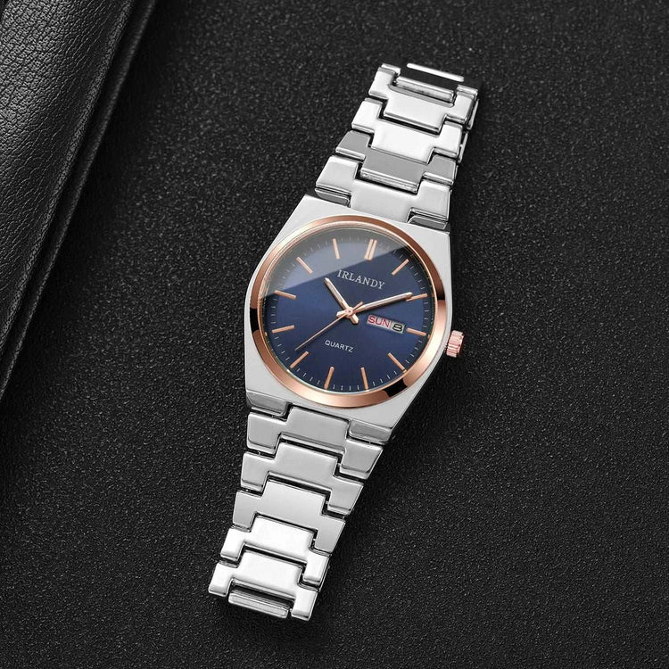 Montre Homme Quartz Business – Calendrier & Cadran 40mm - Smiles shop