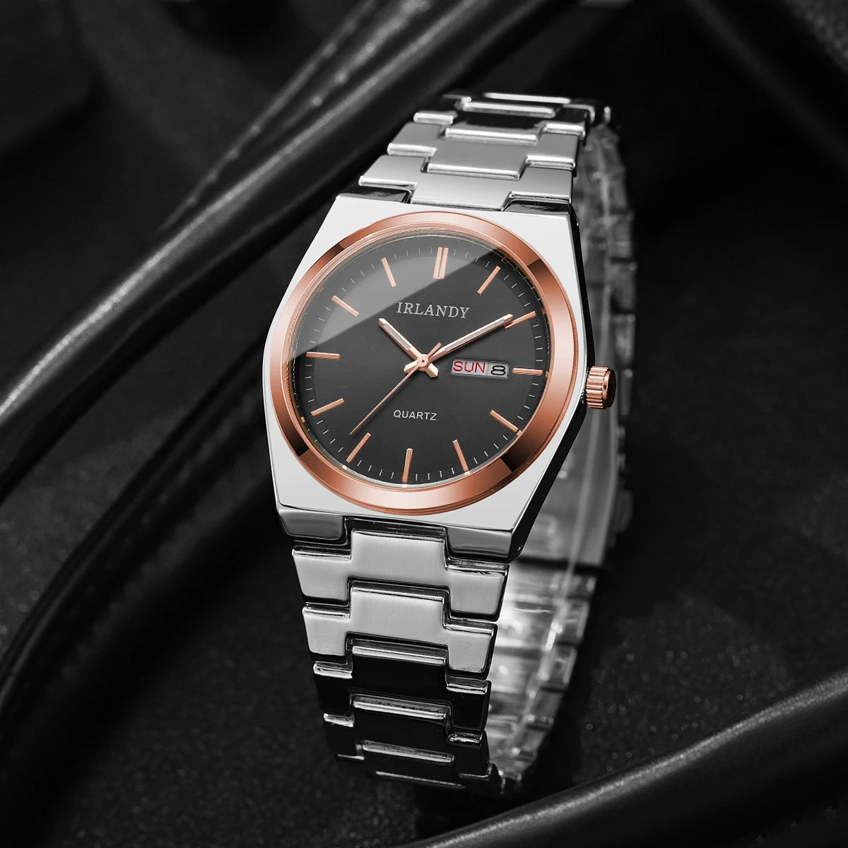 Montre Homme Quartz Business – Calendrier & Cadran 40mm - Smiles shop