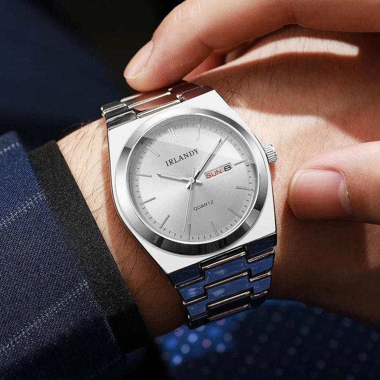 Montre Homme Quartz Business – Calendrier & Cadran 40mm - Smiles shop
