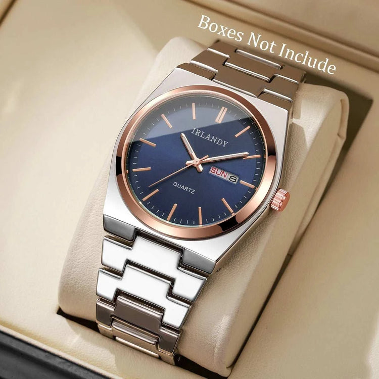 Montre Homme Quartz Business – Calendrier & Cadran 40mm - Smiles shop