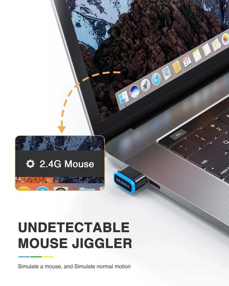 Mouse Jiggler USB Indétectable Seenda DK16 – Garde ton PC Actif, Plug & Play - Smiles shop