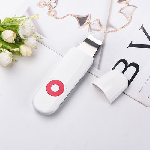 Nettoyant Ultrasonique Peau Skin Scrubber – Nettoyage Profond Pores, Sonde Inox USB - Smiles shop