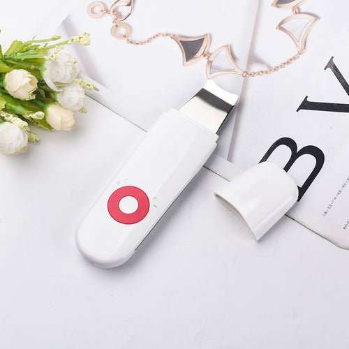 Nettoyant Ultrasonique Peau Skin Scrubber – Nettoyage Profond Pores, Sonde Inox USB - Smiles shop