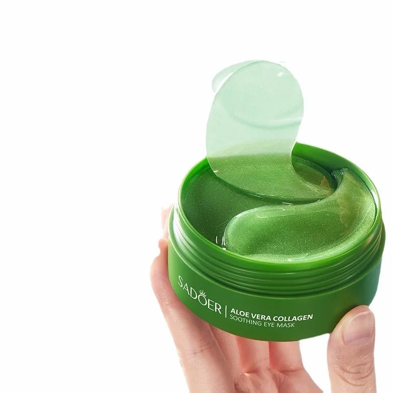 Patches Yeux Aloe Vera & Collagène – Hydratation & Fermeté (60 pcs) - Smiles shop