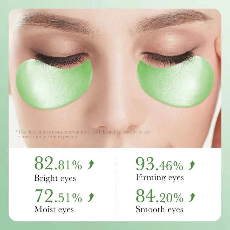 Patches Yeux Aloe Vera & Collagène – Hydratation & Fermeté (60 pcs) - Smiles shop