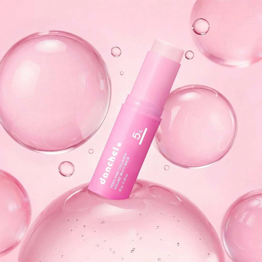 Pink Collagen PDRN Balm Stick – Hydrating & Firming Face Moisturizer - Smiles shop