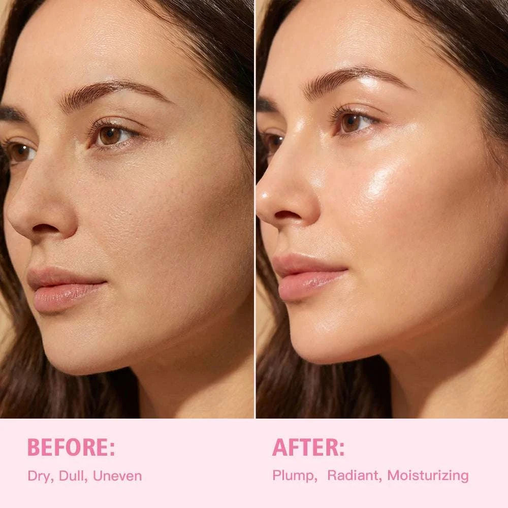 Pink Collagen PDRN Balm Stick – Hydrating & Firming Face Moisturizer - Smiles shop