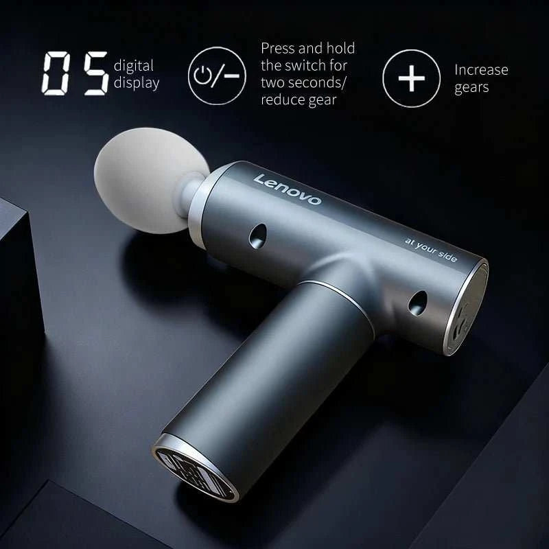 Pistolet de massage Lenovo N2 — Récupération musculaire, sans fil & portable - Smiles shop