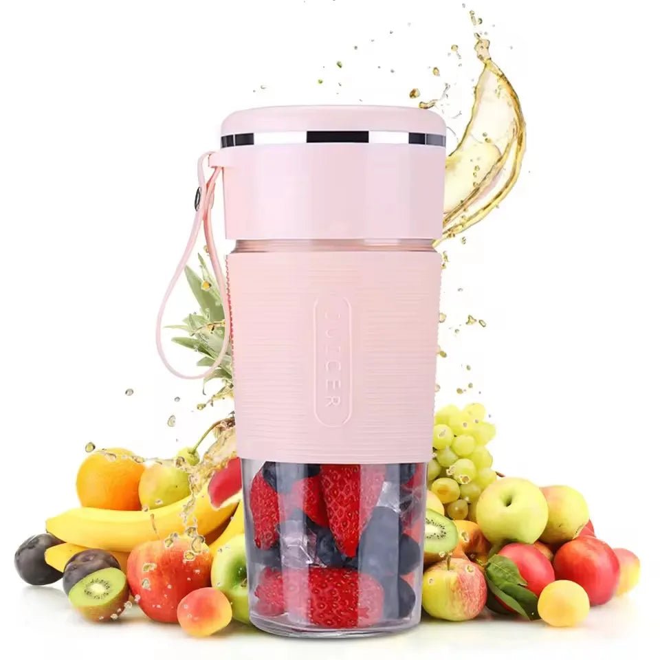 Presse-Agrumes Électrique Portable 300ml – Jus Frais Maison & Voyage - Smiles shop