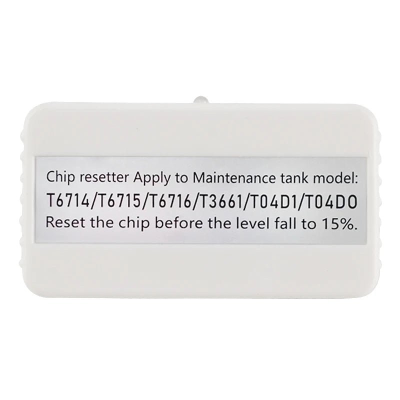 Réinitialisateur de Puce Boîte de Maintenance Epson – T04D1 T6716 T3661 T04D0 - Smiles shop
