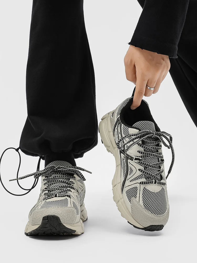 Retro Running Sneakers – Non-Slip & Odor-Resistant | Unisex - Smiles shop