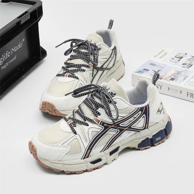 Retro Running Sneakers – Non-Slip & Odor-Resistant | Unisex - Smiles shop