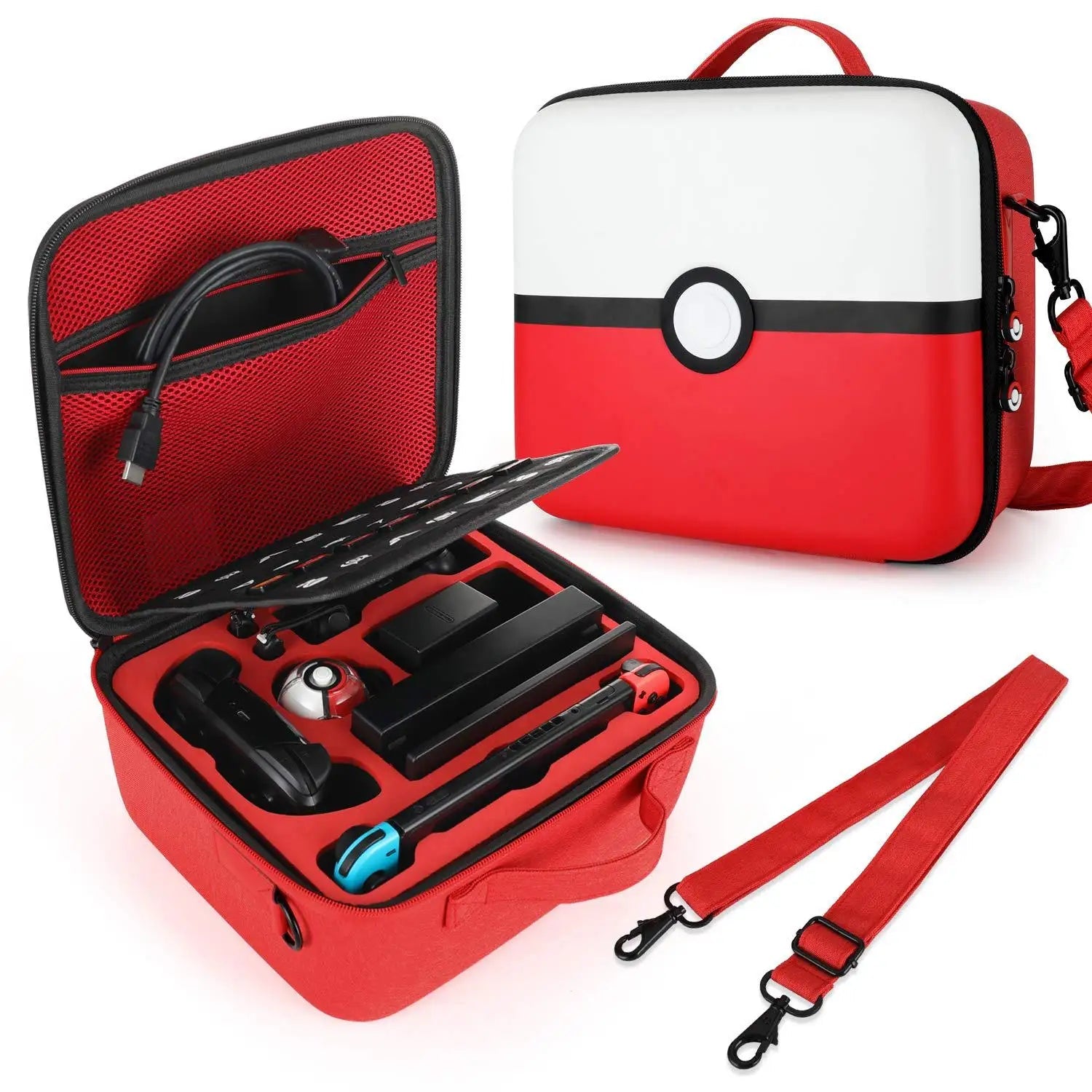 Sacoche de Protection Pokéball pour Nintendo Switch – Coque Rigide EVA - Smiles shop