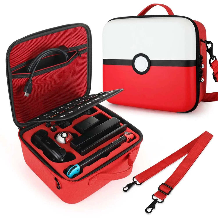 Sacoche de Protection Pokéball pour Nintendo Switch – Coque Rigide EVA - Smiles shop