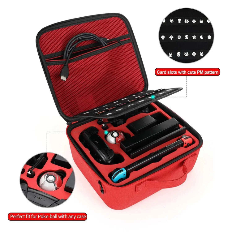 Sacoche de Protection Pokéball pour Nintendo Switch – Coque Rigide EVA - Smiles shop