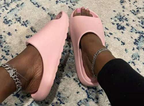 Sandales Plateforme Cloud Pillow Femme – Mousse EVA Rose, Semelle Antidérapante, Du US 5 au 10.5 - Smiles shop
