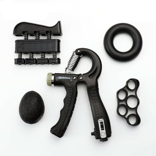 Set Renforcement Main & Doigts – Compteur Mécanique, Bague, Bande & Balle Anti-Stress - Smiles shop