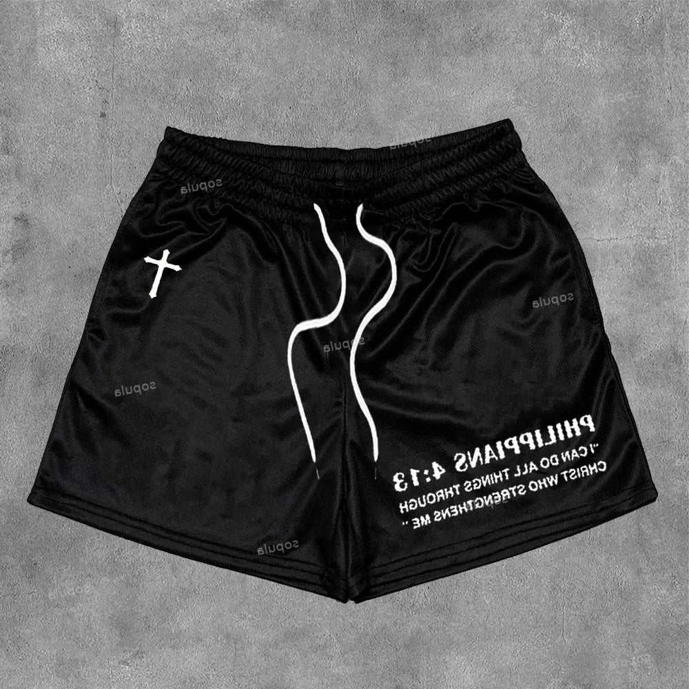 Short Basketball Homme Vintage Hip Hop – Séchage Rapide, Ample & Respirant - Smiles shop