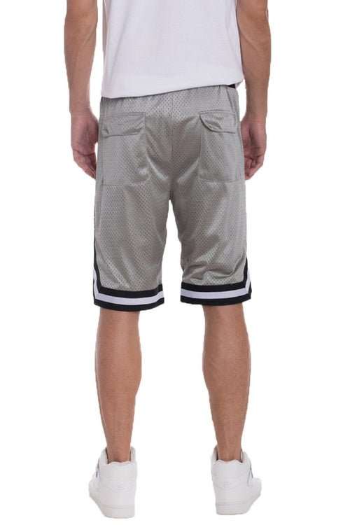 Short Basketball Mesh Homme – Taille Élastique & Cordon, Poches, Lavable en Machine - Smiles shop
