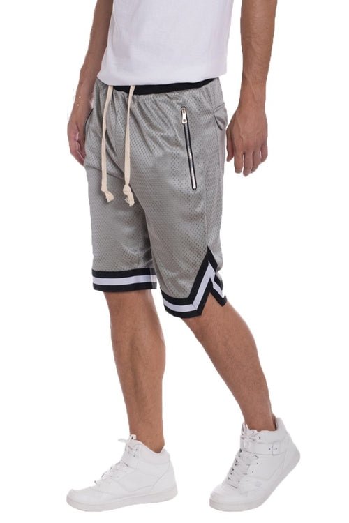Short Basketball Mesh Homme – Taille Élastique & Cordon, Poches, Lavable en Machine - Smiles shop