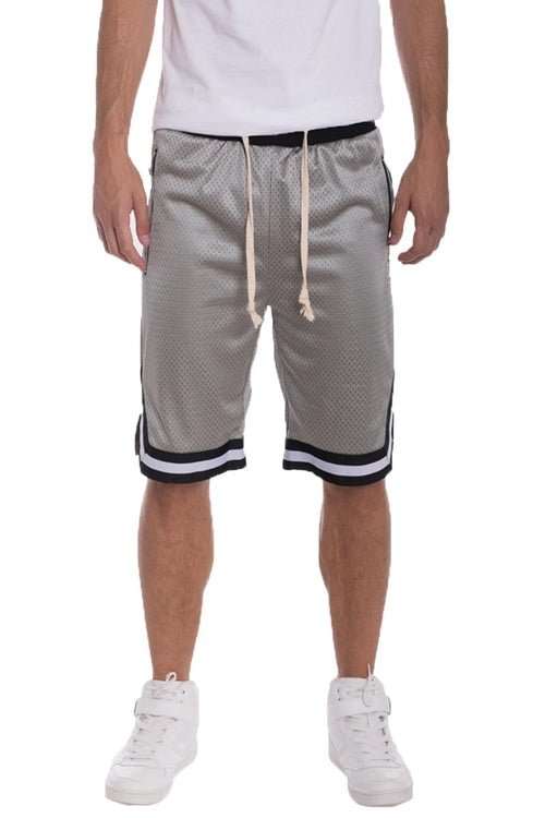 Short Basketball Mesh Homme – Taille Élastique & Cordon, Poches, Lavable en Machine - Smiles shop
