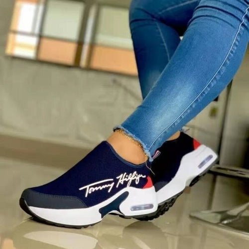 Sneakers Plates Casual Respirantes Femme – Confort & Style, Du US 5 au 10.5 - Smiles shop