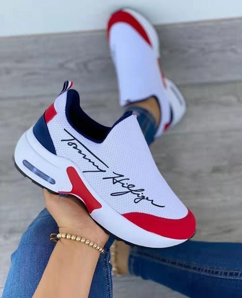 Sneakers Plates Casual Respirantes Femme – Confort & Style, Du US 5 au 10.5 - Smiles shop