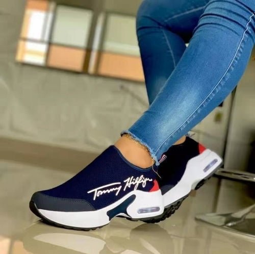 Sneakers Plates Casual Respirantes Femme – Confort & Style, Du US 5 au 10.5 - Smiles shop