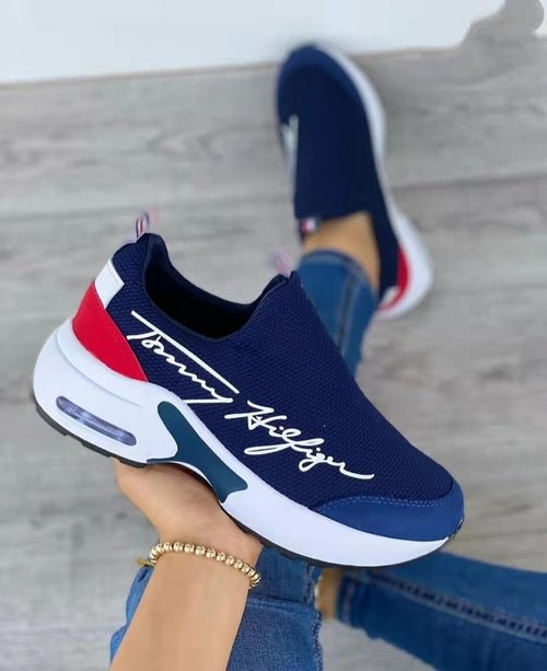 Sneakers Plates Casual Respirantes Femme – Confort & Style, Du US 5 au 10.5 - Smiles shop