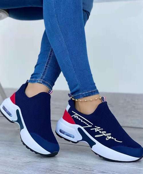 Sneakers Plates Casual Respirantes Femme – Confort & Style, Du US 5 au 10.5 - Smiles shop