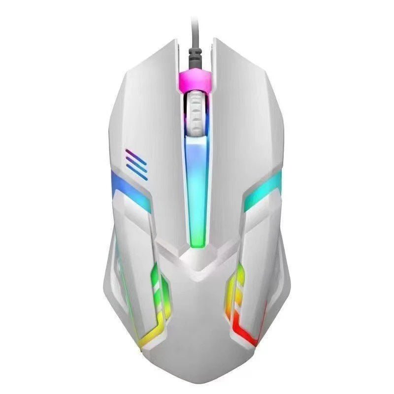 Souris Gaming Filaire USB – Rétroéclairage LED, 1200 DPI, Compatible PC & Laptop - Smiles shop