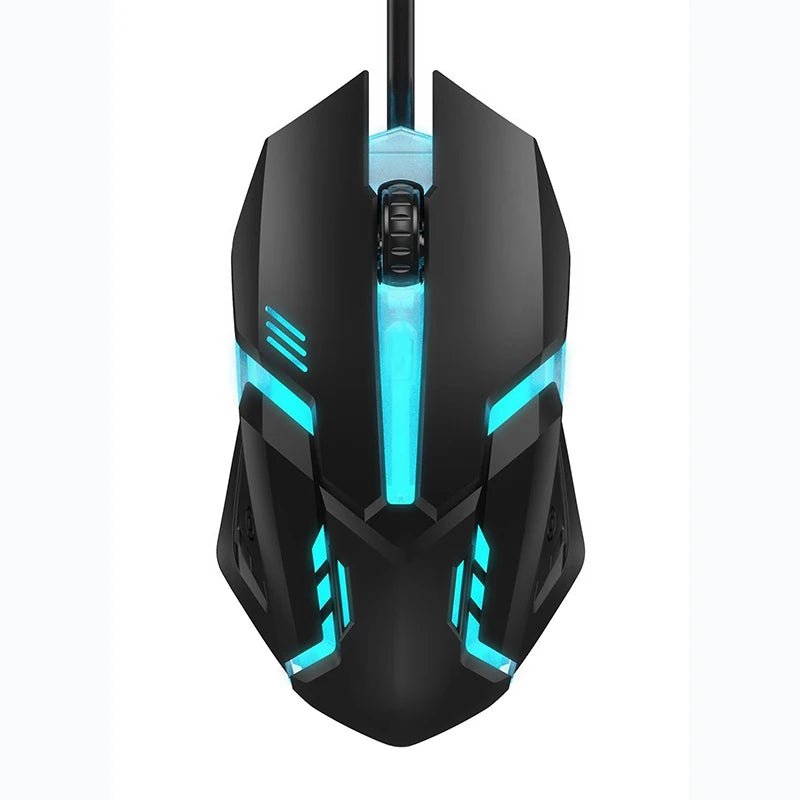 Souris Gaming Filaire USB – Rétroéclairage LED, 1200 DPI, Compatible PC & Laptop - Smiles shop