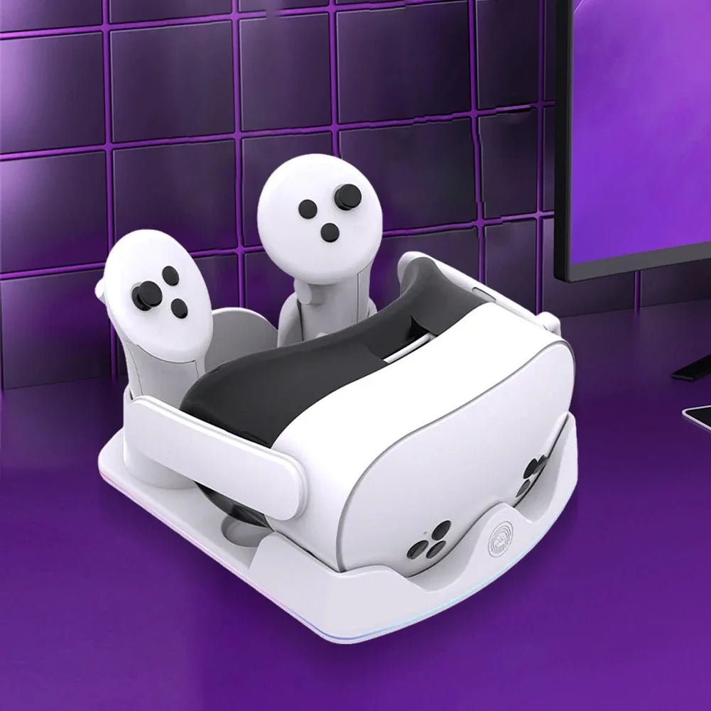 Station de Charge RGB Meta Quest 2/3/3S – Charge Rapide & Rangement Manettes - Smiles shop
