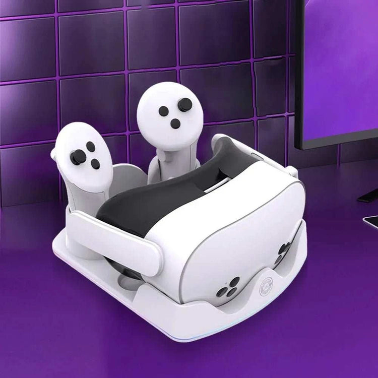 Station de Charge RGB Meta Quest 2/3/3S – Charge Rapide & Rangement Manettes - Smiles shop