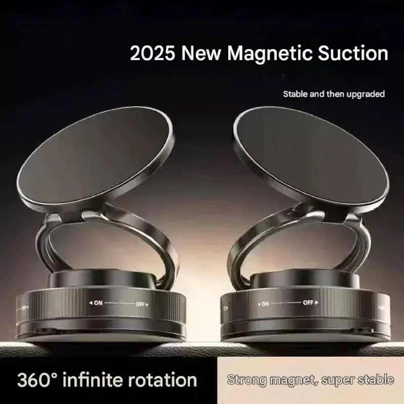 Support Téléphone Magnétique 360° – Ventouse Puissante Rotation Libre - Smiles shop