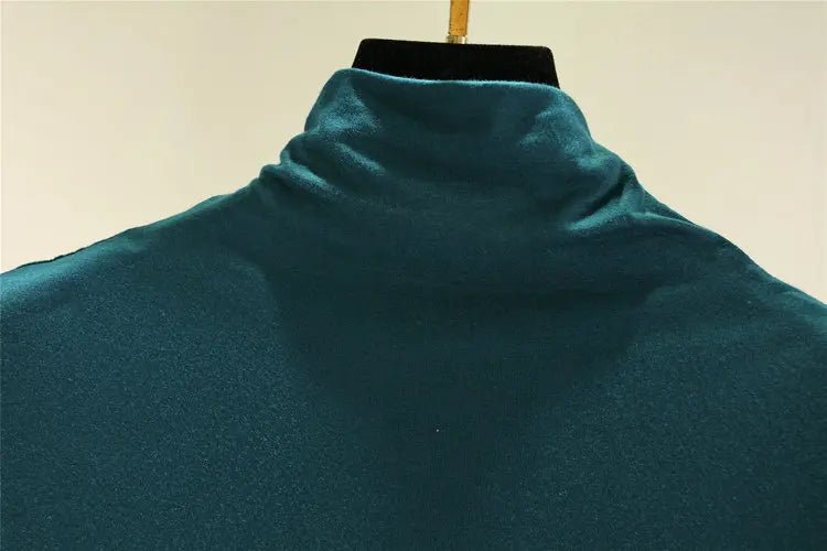 T-Shirt Col Roulé Femme en Modal – 12 Couleurs, Manches Mi-Longues & Ultra-Doux - Smiles shop
