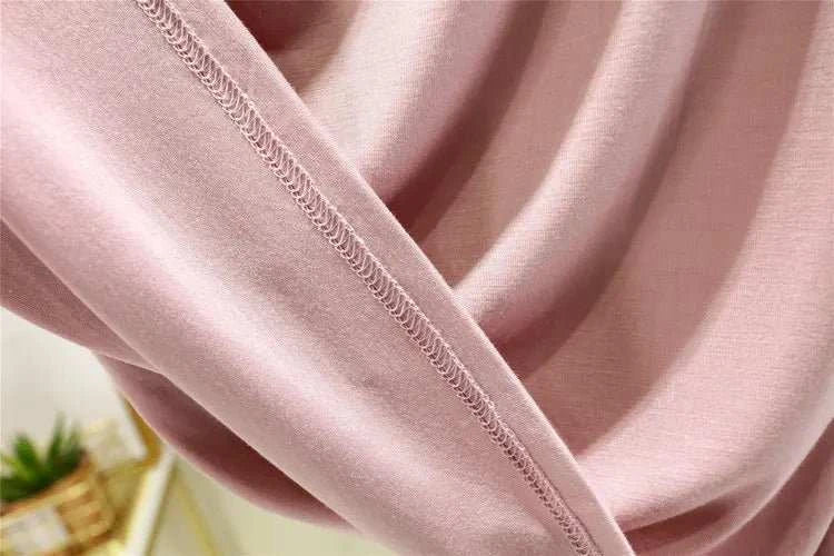 T-Shirt Col Roulé Femme en Modal – 12 Couleurs, Manches Mi-Longues & Ultra-Doux - Smiles shop