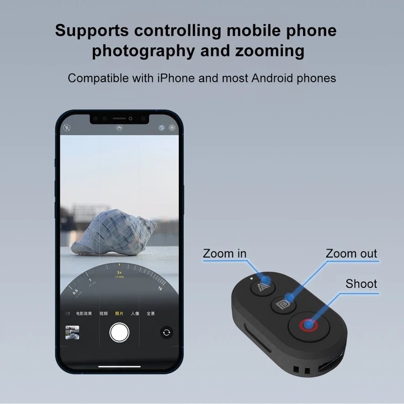 Télécommande Bluetooth Caméra d'Action – Compatible GoPro & Insta360 - Smiles shop