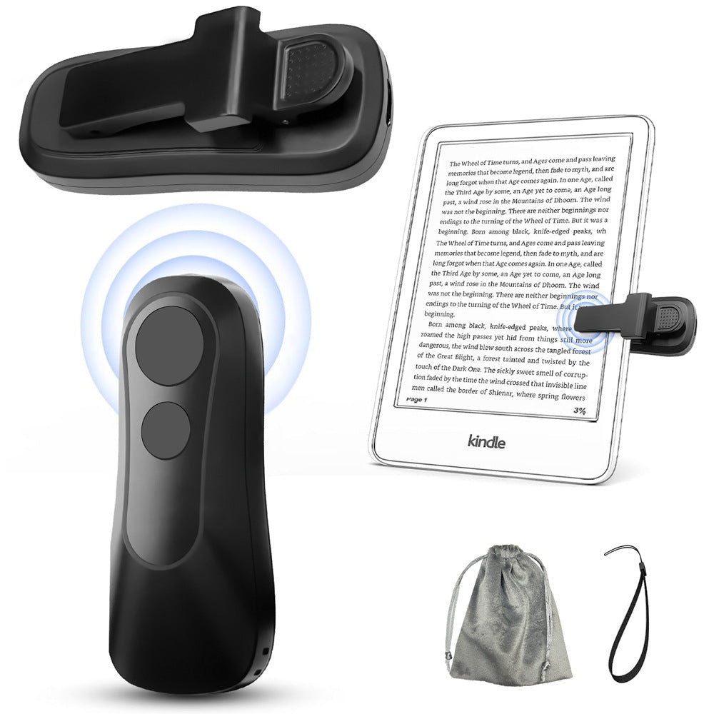Tourne-Page Bluetooth Sans Fil – Liseuse, Tablette & Déclencheur Selfie - Smiles shop