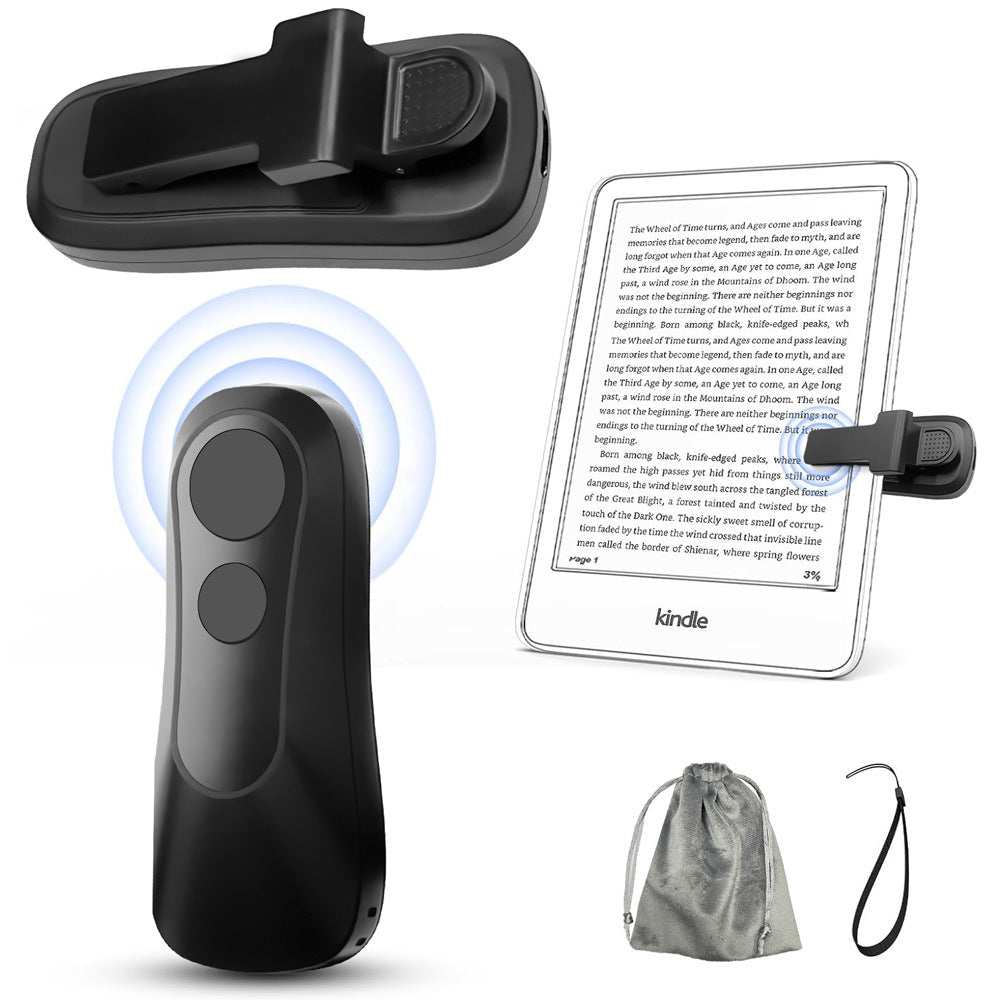 Tourne-Page Bluetooth Sans Fil – Liseuse, Tablette & Déclencheur Selfie - Smiles shop