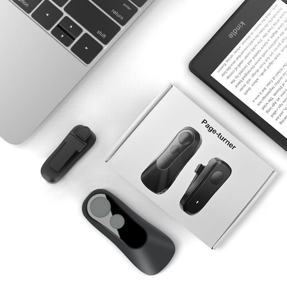 Tourne-Page Bluetooth Sans Fil – Liseuse, Tablette & Déclencheur Selfie - Smiles shop
