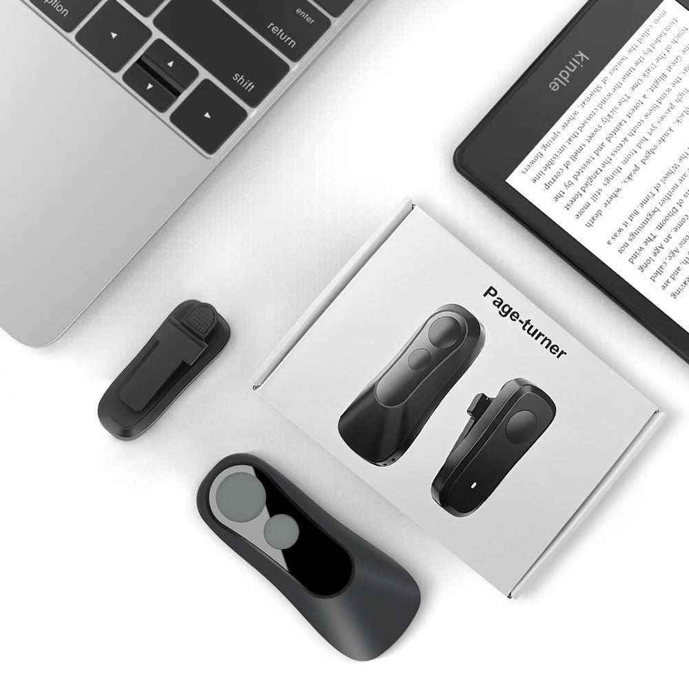 Tourne-Page Bluetooth Sans Fil – Liseuse, Tablette & Déclencheur Selfie - Smiles shop
