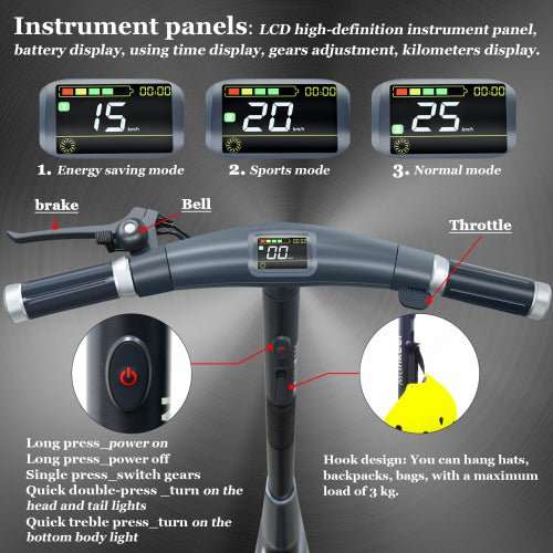 Trottinette Électrique Mankeel MK006 Silver Wing – Design Porsche, 350W, 35-40km, IP54, Pneus 10" - Smiles shop