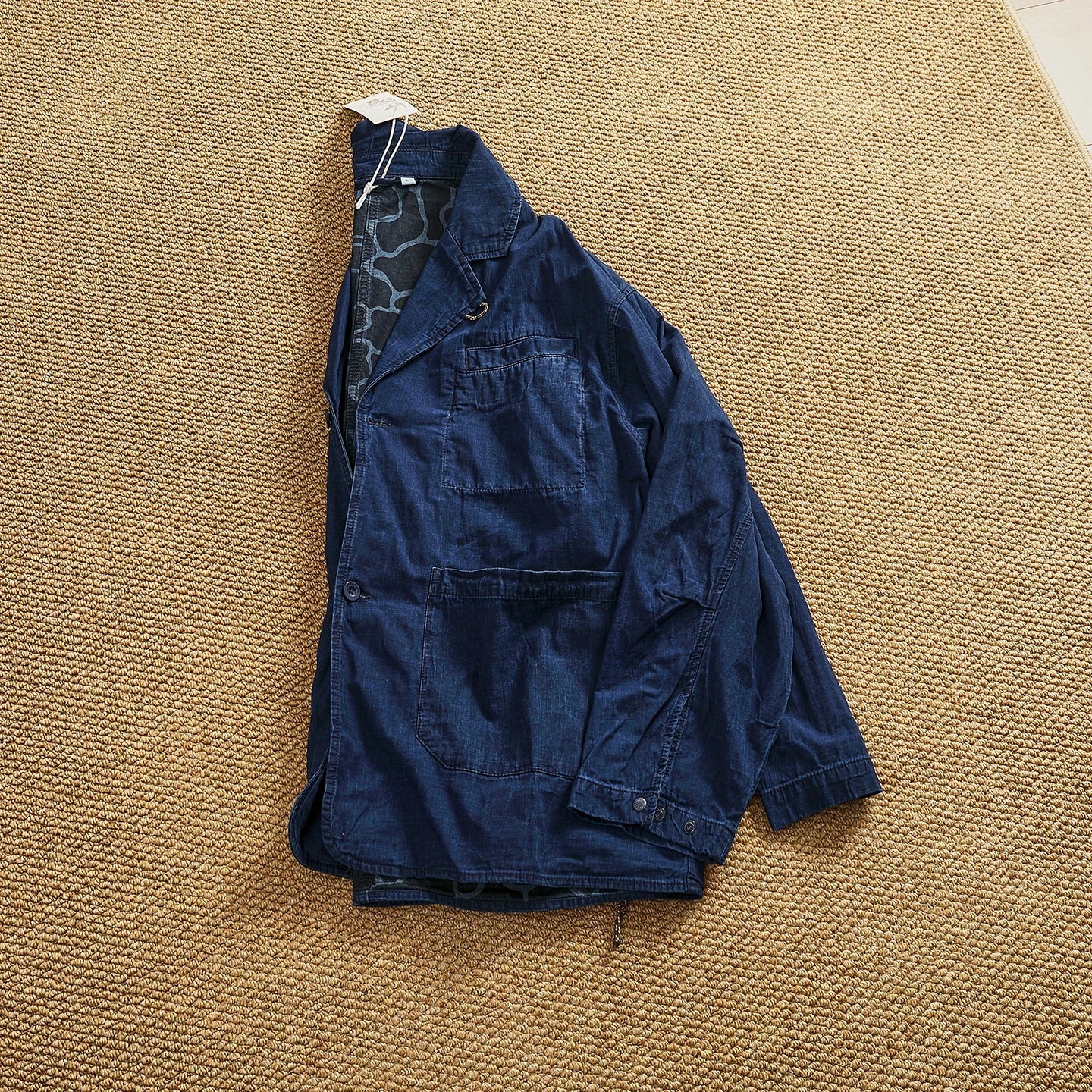 Veste en Jean Homme 100% Coton – Style Américain Rétro, Coupe Loose & High Street - Smiles shop