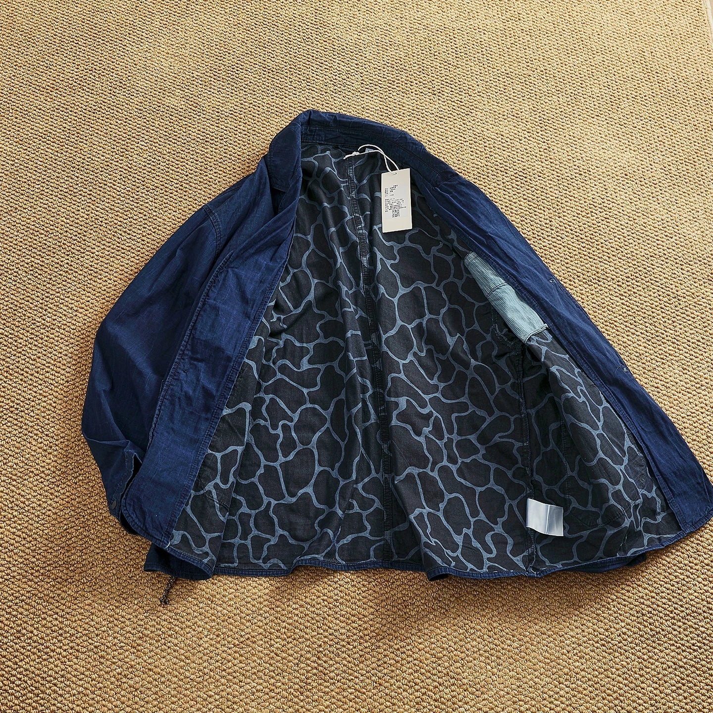 Veste en Jean Homme 100% Coton – Style Américain Rétro, Coupe Loose & High Street - Smiles shop