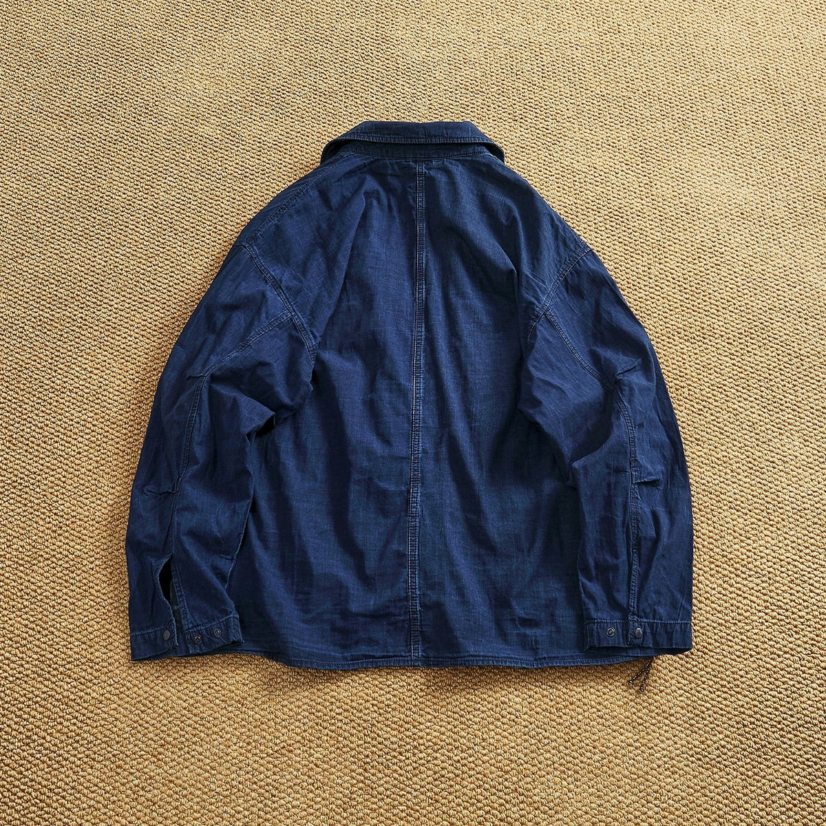 Veste en Jean Homme 100% Coton – Style Américain Rétro, Coupe Loose & High Street - Smiles shop