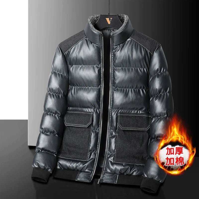Veste Similicuir Homme Style Cowboy – Coupe Casual Grande Taille - Smiles shop