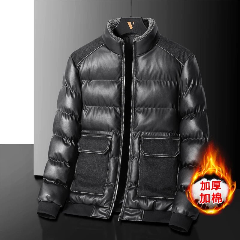 Veste Similicuir Homme Style Cowboy – Coupe Casual Grande Taille - Smiles shop