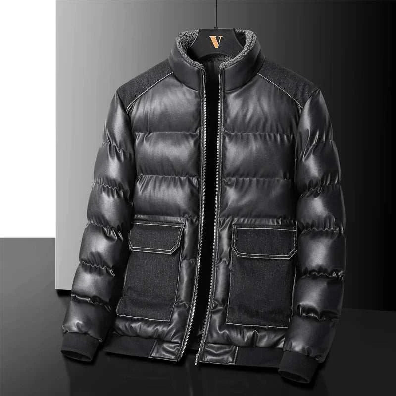 Veste Similicuir Homme Style Cowboy – Coupe Casual Grande Taille - Smiles shop
