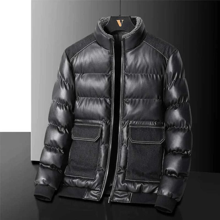 Veste Similicuir Homme Style Cowboy – Coupe Casual Grande Taille - Smiles shop
